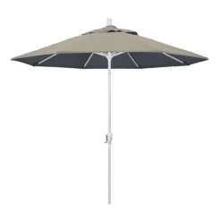 California Umbrella Pacific Trail Series 9 Ft. Tiltable Spectrum Dove Market Umbrella