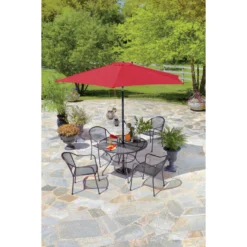 Living Accents Winston Black Round Steel Dining Table 5 Living Accents Winston Black Round Steel Dining Table -Patio Paradise Shop 061504e3 7fec 4885 9b83 c80297e7f23d