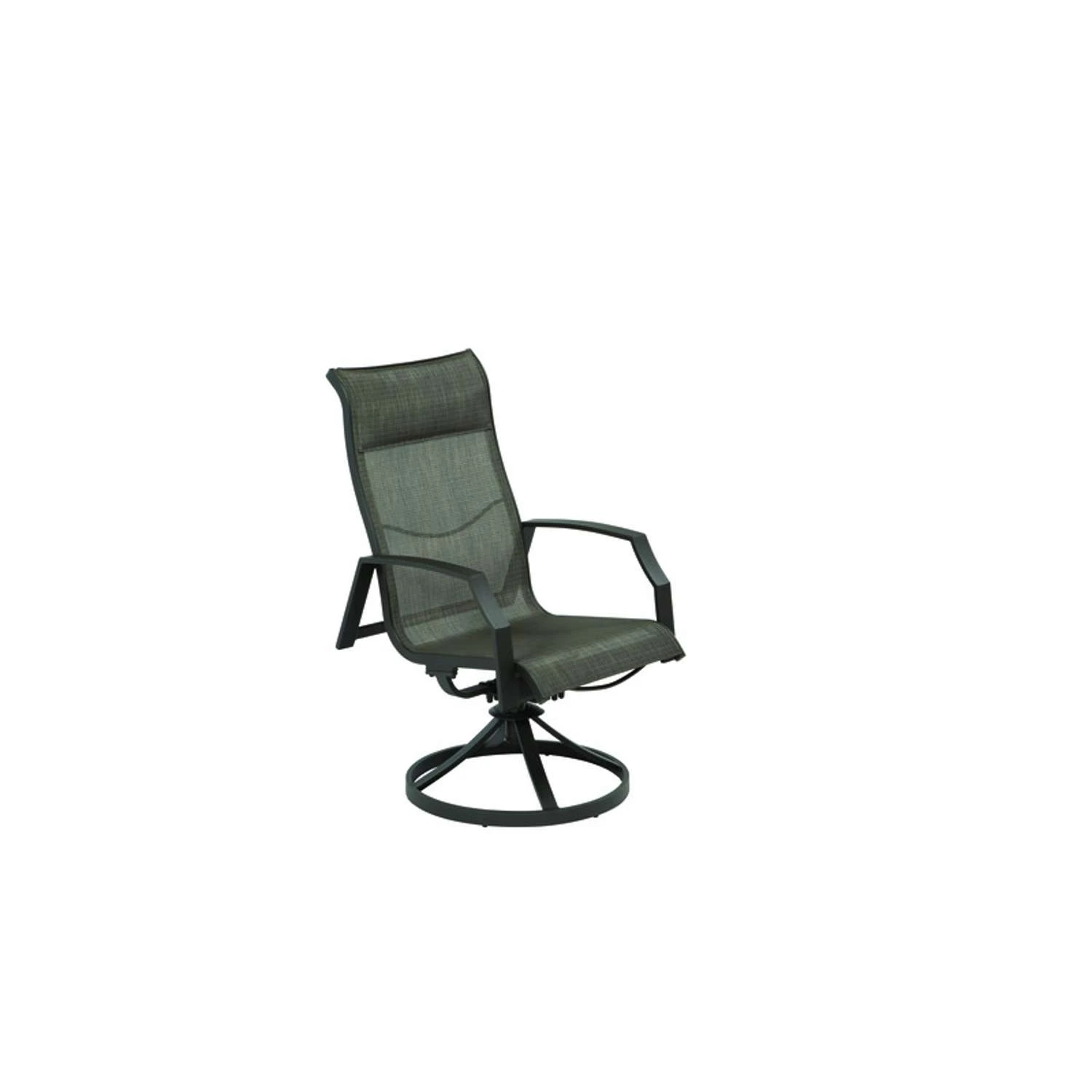 Living Accents Icarus Black Aluminum Frame Swivel Balcony Rocking Chair 1 Living Accents Icarus Black Aluminum Frame Swivel Balcony Rocking Chair