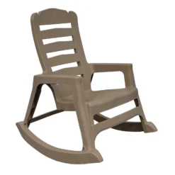 Adams® Adams Big Easy Portobello Polypropylene Frame Rocking Chair