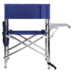 Picnic Time Oniva Navy Blue Folding Chair