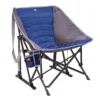 GCI Outdoor MaxRelax Pod Rocker Royal Blue Sling Folding Pod Rocker