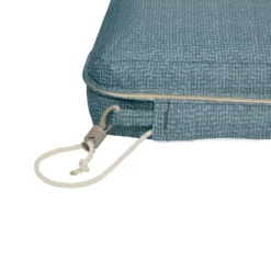 Duck Covers Weekend Blueshadow Casual Polyester Seat Cushion 3 In. H X 17 In. W X 17 In. L -Patio Paradise Shop 1a3a1a1e 73c6 49e4 876c d92e4eb68140