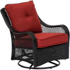 Hanover Orleans 5 Pc Chocolate Brown Steel Woven Fire Pit Set Autumn Berry -Patio Paradise Shop 1c9e7e09 91b3 4a67 a530 23a0f82e31a1