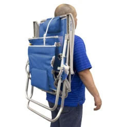 GCI Outdoor Legz Up Lounger Multi-Position Blue Beach Folding Lounger -Patio Paradise Shop 1d39da91 aef9 4a62 abe2 5103b2ae2386