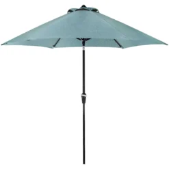 Hanover Lavallette 9 Ft. Tiltable Ocean Blue Patio Umbrella