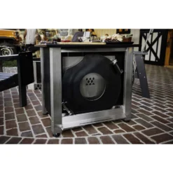 Breeo X Series Black Rectangular HDPE Patio Table -Patio Paradise Shop 223772b4 d498 41e5 9d9b d49b8fae45b7