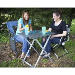 GCI Outdoor Compact Camp Table 25 Black Rectangular Aluminum Folding Camp Table -Patio Paradise Shop 24dc0484 5b1b 478e aedf 861bee016630