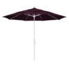 California Umbrella Sun Master Series 11 Ft. Tiltable Purple Market Umbrella