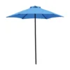 Living Accents 7.5 Ft. Blue Market Umbrella