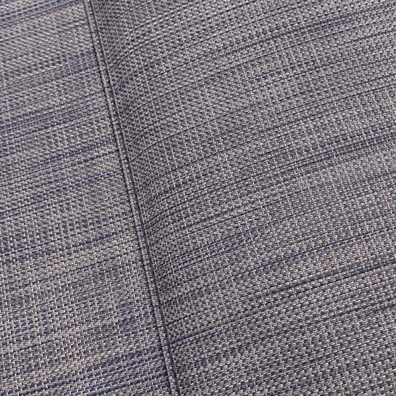 Living Accents Pacifica Black Aluminum Frame Sling Chaise Lounge Blue 2 Living Accents Pacifica Black Aluminum Frame Sling Chaise Lounge Blue - Image 2