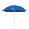 Caribbean Joe 72 In. Tiltable Blue Beach Umbrella