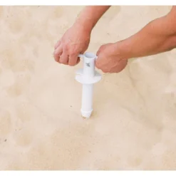 Rio White Plastic Beach Umbrella Anchor -Patio Paradise Shop 2c4d9ade 10d4 482d aec3 17dd8832b38f