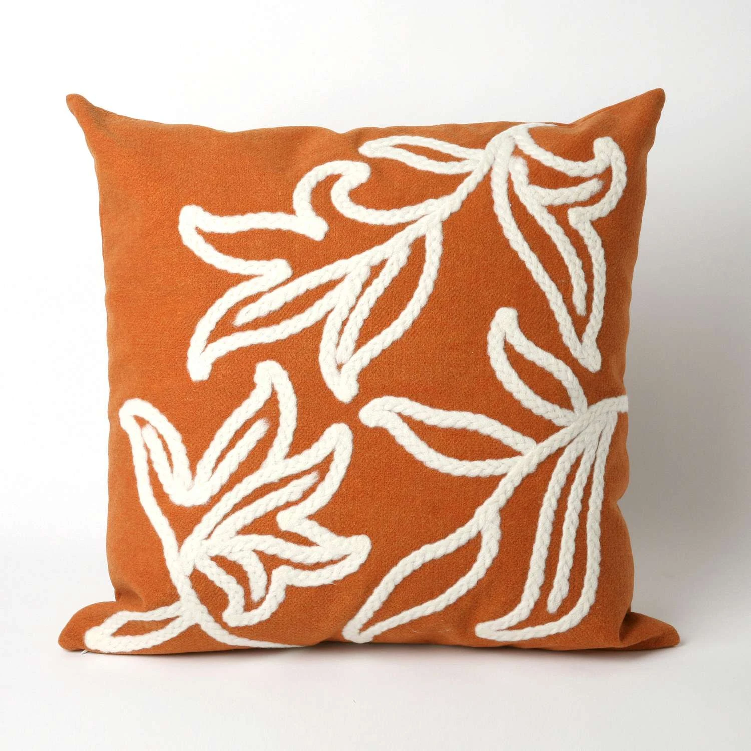 Liora Manne Visions I Orange Windsor Polyester Throw Pillow 20 In. H X 2 In. W X 20 In. L 1 Liora Manne Visions I Orange Windsor Polyester Throw Pillow 20 In. H X 2 In. W X 20 In. L