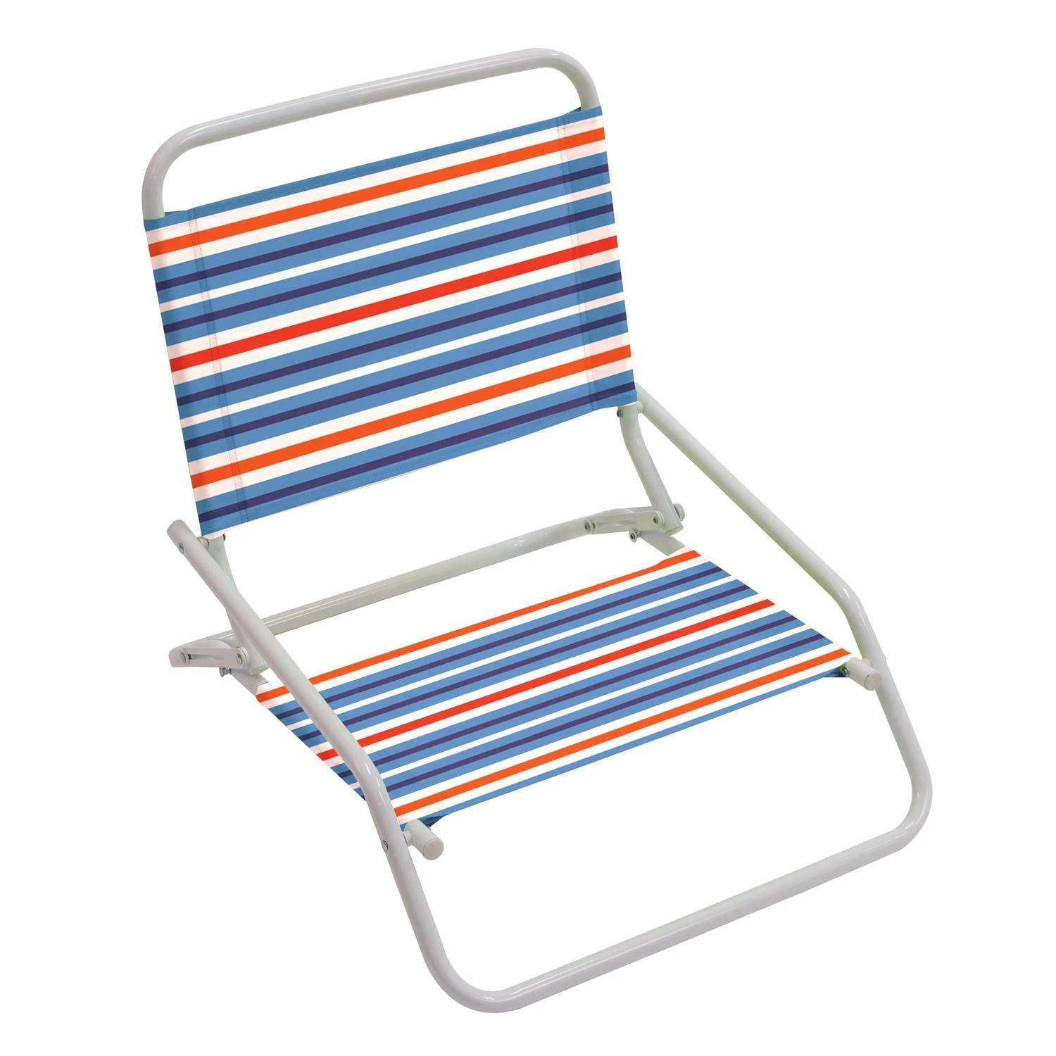 Rio Brands Aloha Beach 1-Position Multicolored Beach Folding Chair 1 Rio Brands Aloha Beach 1-Position Multicolored Beach Folding Chair
