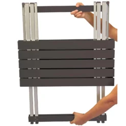 GCI Outdoor Compact Camp Table 25 Black Rectangular Aluminum Folding Camp Table -Patio Paradise Shop 35fc0b95 82d7 4606 8a2e 5c0f5a4b1fba