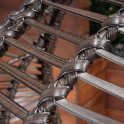 Mod Avery 1 Person Brown Steel Egg Swing Taupe -Patio Paradise Shop 36d0f2c3 8595 4b49 8218 6d789994f6c0