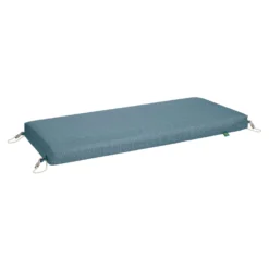Duck Covers Weekend Blueshadow Polyester Reversible Bench Cushion 3 In. H X 59 In. W X 18 In. L