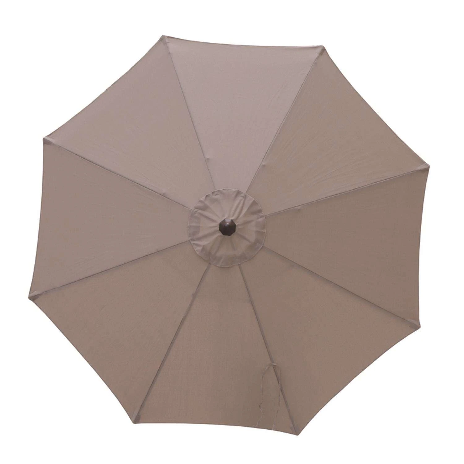 Living Accents 9 Ft. Tiltable Tan Market Umbrella 2 Living Accents 9 Ft. Tiltable Tan Market Umbrella - Image 2