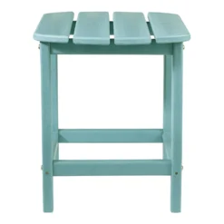 Signature Design By Ashley Sundown Treasure Blue Rectangular Plastic Contemporary End Table -Patio Paradise Shop 3a354bdc 797d 4896 ac3a bbc0c8d66a9d