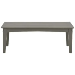 Signature Design By Ashley Visola Gray Rectangular HDPE Contemporary Coffee Table