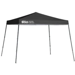 Quik Shade Solo Steel Polyester Peak Pop-Up Canopy 8.1 Ft. H X 11 Ft. W X 11 Ft. L