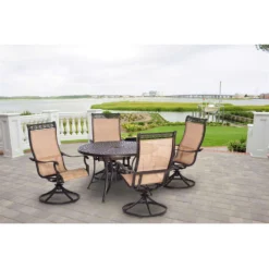 Cambridge Legacy 5 Pc Bronze Aluminum Swivel Rocker Dining Set -Patio Paradise Shop 3f460881 53e6 4fac 8d49 972956565d12