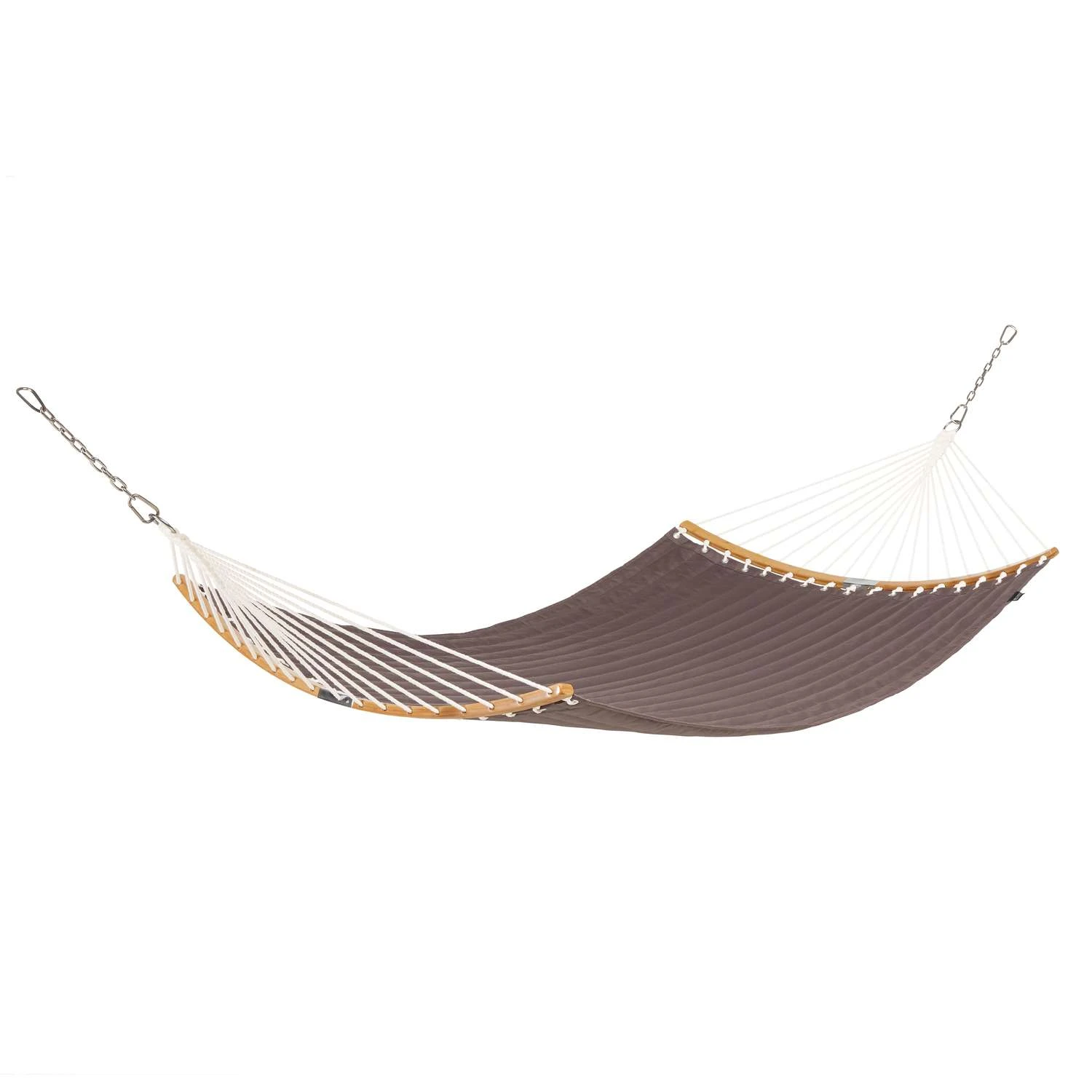 Classic Accessories Ravenna 55 In. W X 81 Ft. L 2 Person Taupe Quilted Hammock 1 Classic Accessories Ravenna 55 In. W X 81 Ft. L 2 Person Taupe Quilted Hammock