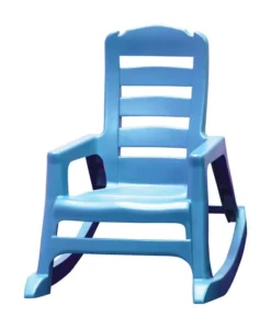 Adams® Adams Lil' Easy Pool Blue Polypropylene Frame Kid's Rocking Chair