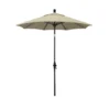 California Umbrella Sun Master Series 7.5 Ft. Tiltable Antique Beige Market Umbrella