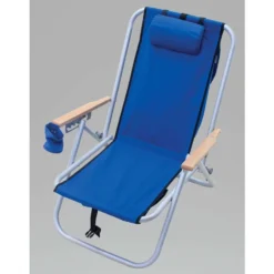 Rio 4-Position Pacific Blue Backpack Chair -Patio Paradise Shop 419f22a4 f870 4b1e 88af 489f138afc0f