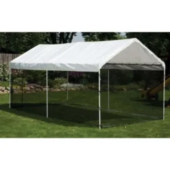 ShelterLogic Max AP Polyester Canopy Enclosure Kit 10 Ft. W X 20 Ft. L