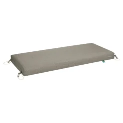 Duck Covers Weekend Moonrock Polyester Reversible Bench Cushion 3 In. H X 48 In. W X 18 In. L