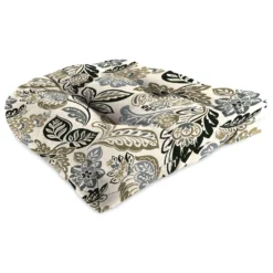 Jordan Manufacturing Multicolored Polyester Wicker Seat Cushion 4 In. H X 18 In. W X 18 In. L