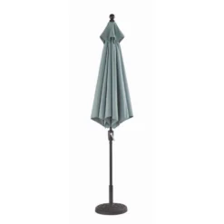 Living Accents Glenridge 9 Ft. Tiltable Sea Foam Market Umbrella
