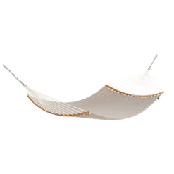Classic Accessories Ravenna 55 In. W X 81 Ft. L 2 Person Mushroom Quilted Hammock