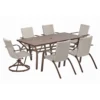 Living Accents Oak Park 7 Pc Espresso Dining Set