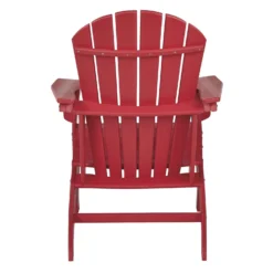 Signature Design By Ashley Sundown Treasure Red HDPE Frame Adirondack Armchair -Patio Paradise Shop 4ec135c4 db56 4544 a564 ac7d2d18e967