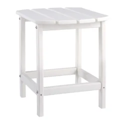 Signature Design By Ashley Sundown Treasure White Rectangular Plastic Contemporary End Table