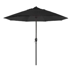 California Umbrella Casa Series 9 Ft. Tiltable Black Market Umbrella