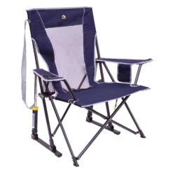 GCI Outdoor Comfort Pro Rocker Indigo Camping Folding Rocker