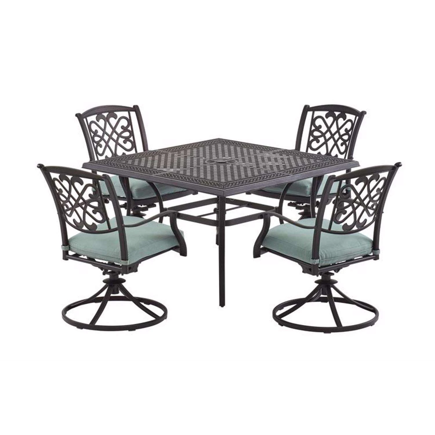 Living Accents Glenridge 5 Pc Dining Set Seafoam 1 Living Accents Glenridge 5 Pc Dining Set Seafoam