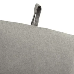 Jordan Manufacturing Gray French Edge Polyester Chair Cushion 3.5 In. H X 21 In. W X 43 In. L -Patio Paradise Shop 584bfefd 3bb0 428c b69f 6f0d1e9f601b