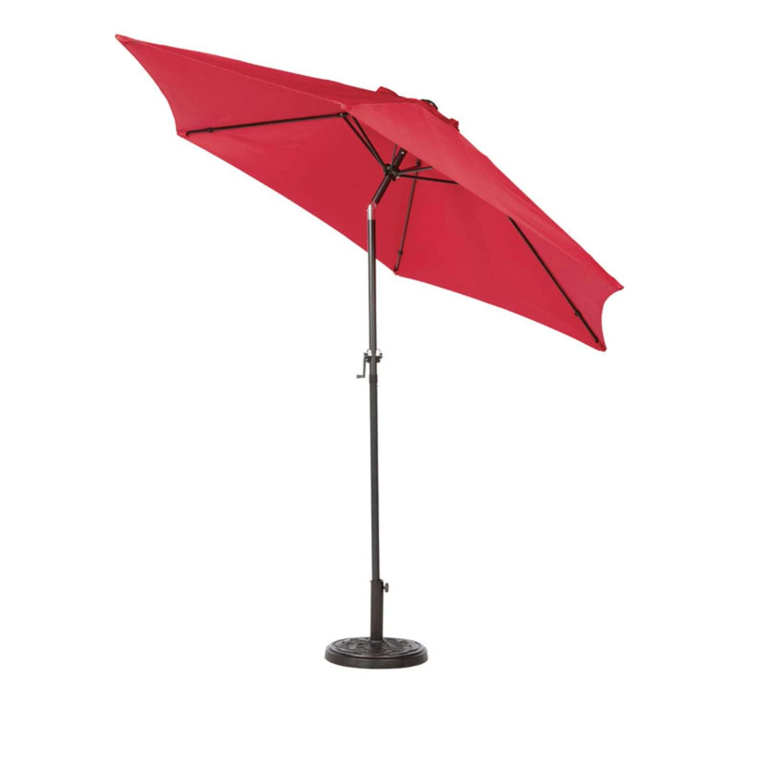 Living Accents 9 Ft. Tiltable Red Market Umbrella 2 Living Accents 9 Ft. Tiltable Red Market Umbrella - Image 2