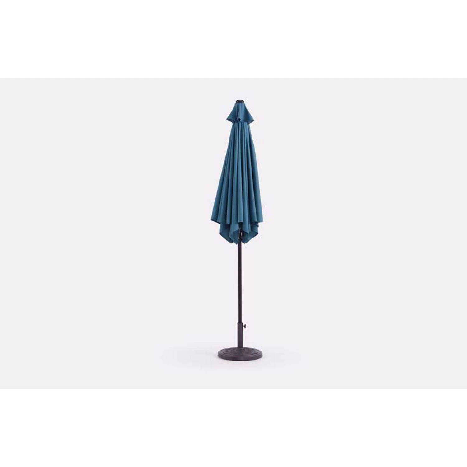 Living Accents Hattington 9 Ft. Tiltable Blue Market Umbrella 3 Living Accents Hattington 9 Ft. Tiltable Blue Market Umbrella - Image 3