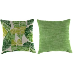 Jordan Manufacturing Assorted Polyester Throw Pillow Set 4 In. H X 16 In. W X 16 In. L