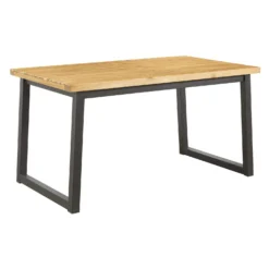 Signature Design By Ashley Town Wood 3 Pc Brown Steel Dining Set -Patio Paradise Shop 5c10743b 432c 4216 9343 44c0199ae325