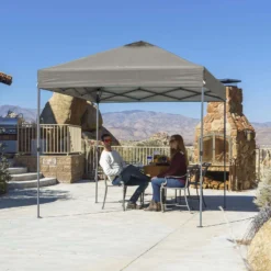 Crown Shade One Touch Polyester Canopy 9.1 Ft. H X 10 Ft. W X 10 Ft. L -Patio Paradise Shop 5c546108 2892 4370 a27f 2f51bf80f3de
