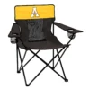 Logo Brands Dark Gray Appalachian State Folding Quad Chair