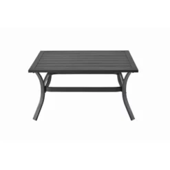 Living Accents Wilshire 4 Pc Black Steel Deep Seating Sectional Brown -Patio Paradise Shop 5eb2199d e21e 43f6 b46c 4cbbf0c61bdb